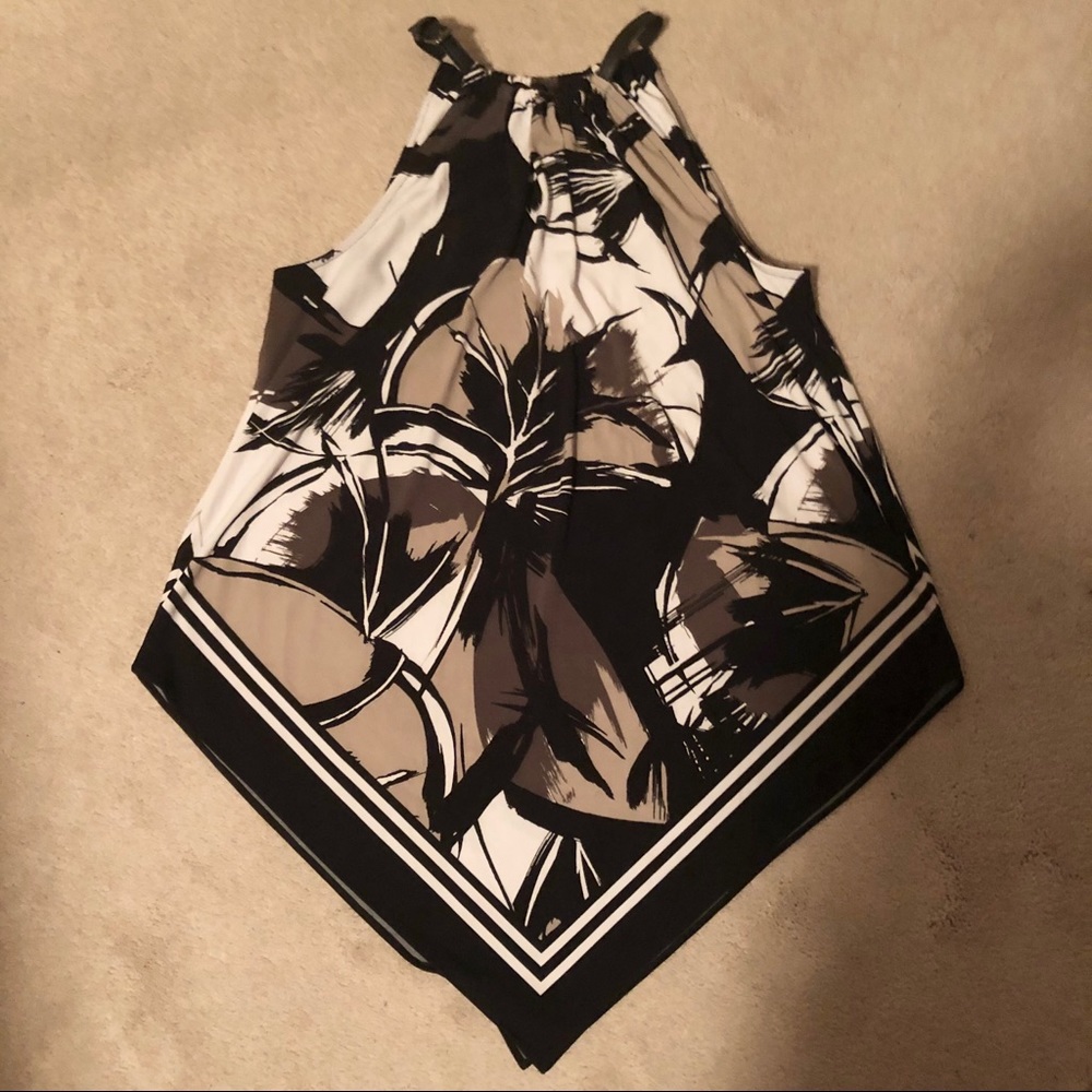 Sleeveless Handkerchief Top